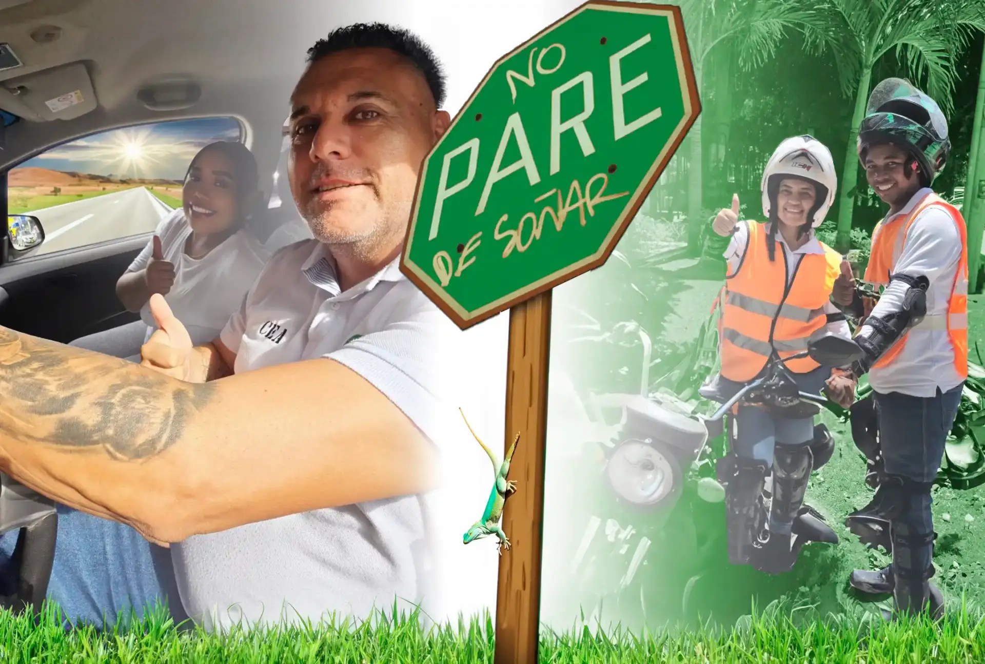 Equipo comprometido por la concientización vial