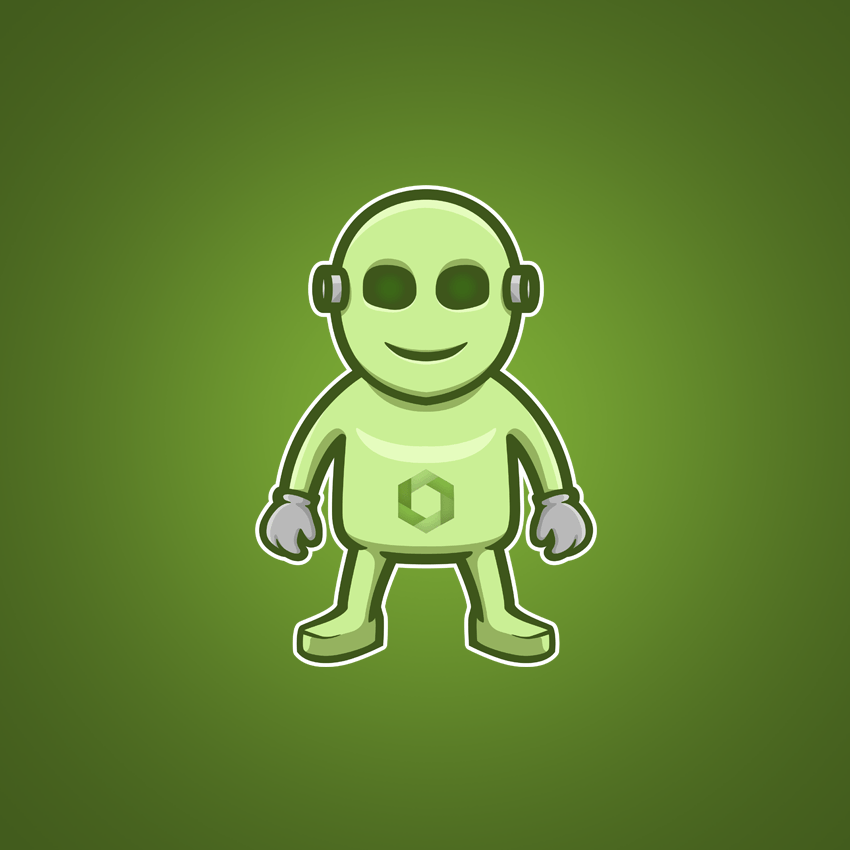crypto company logo mascot