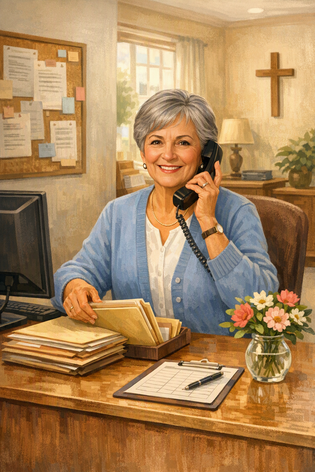 Church Receptionist