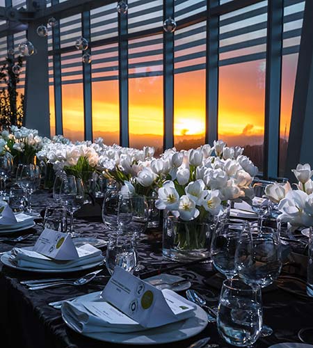 Decoración evento para empresas Cecilia Edwards