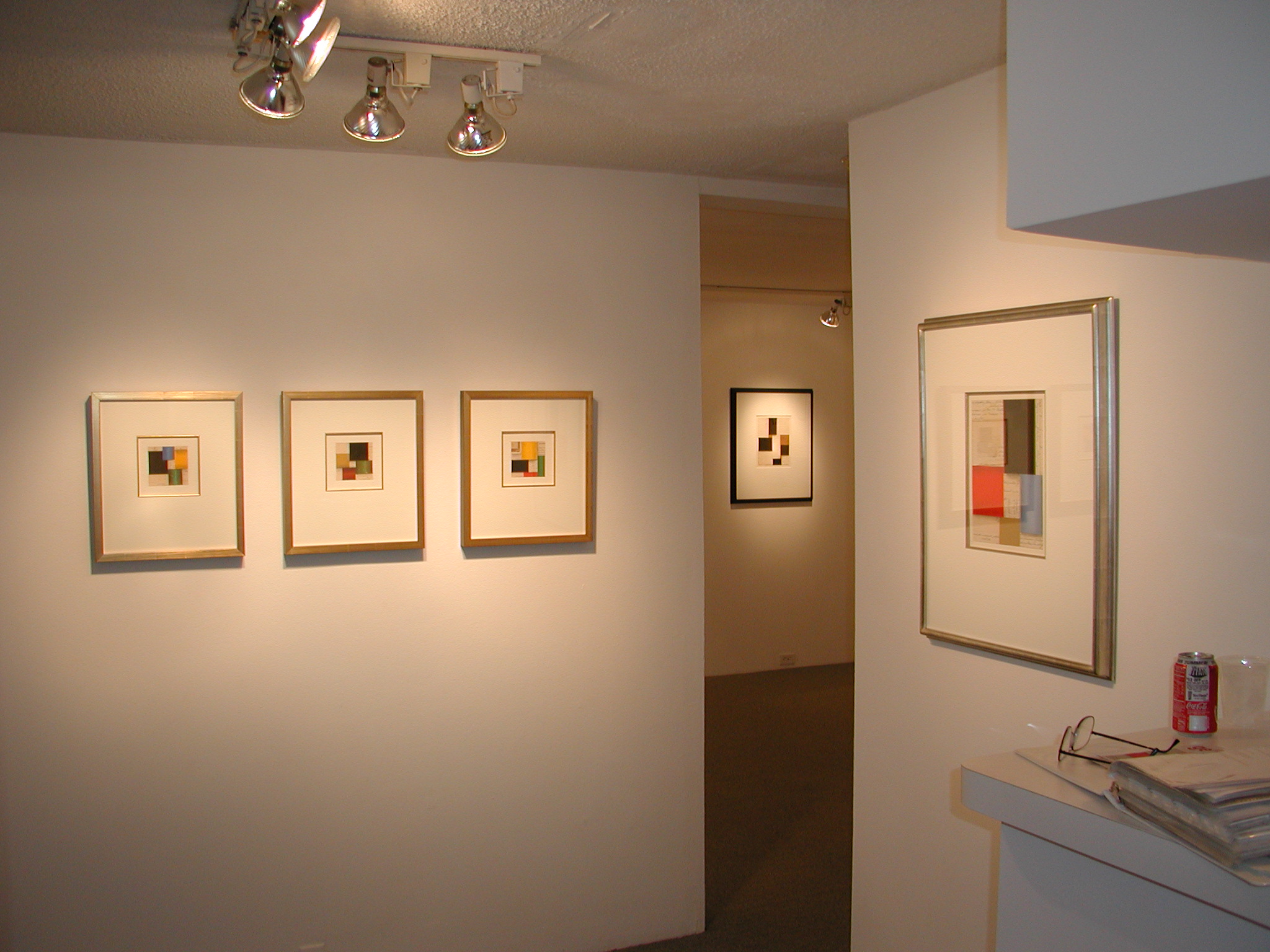 At Play in the Utopian Matrix exhibition (2001) by Cecil Touchon at William Campbell Contemporary Art in Fort Worth, Texas