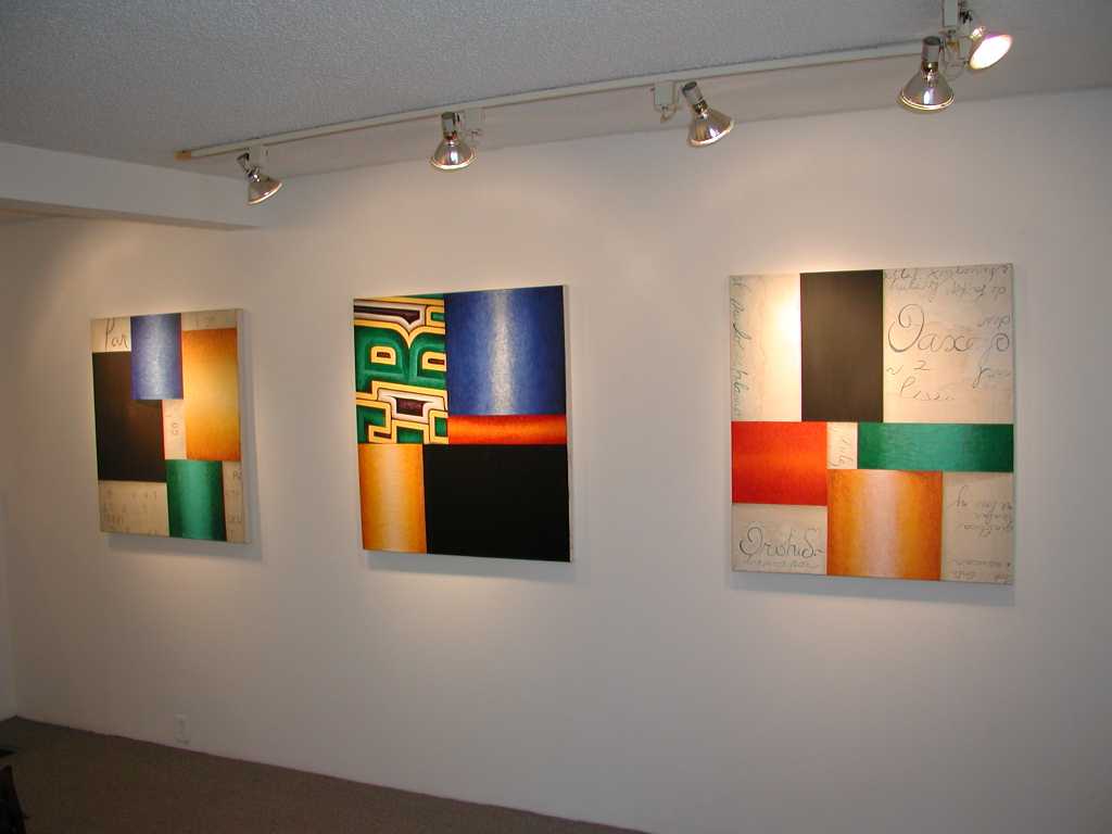 At Play in the Utopian Matrix exhibition (2001) by Cecil Touchon at William Campbell Contemporary Art in Fort Worth, Texas