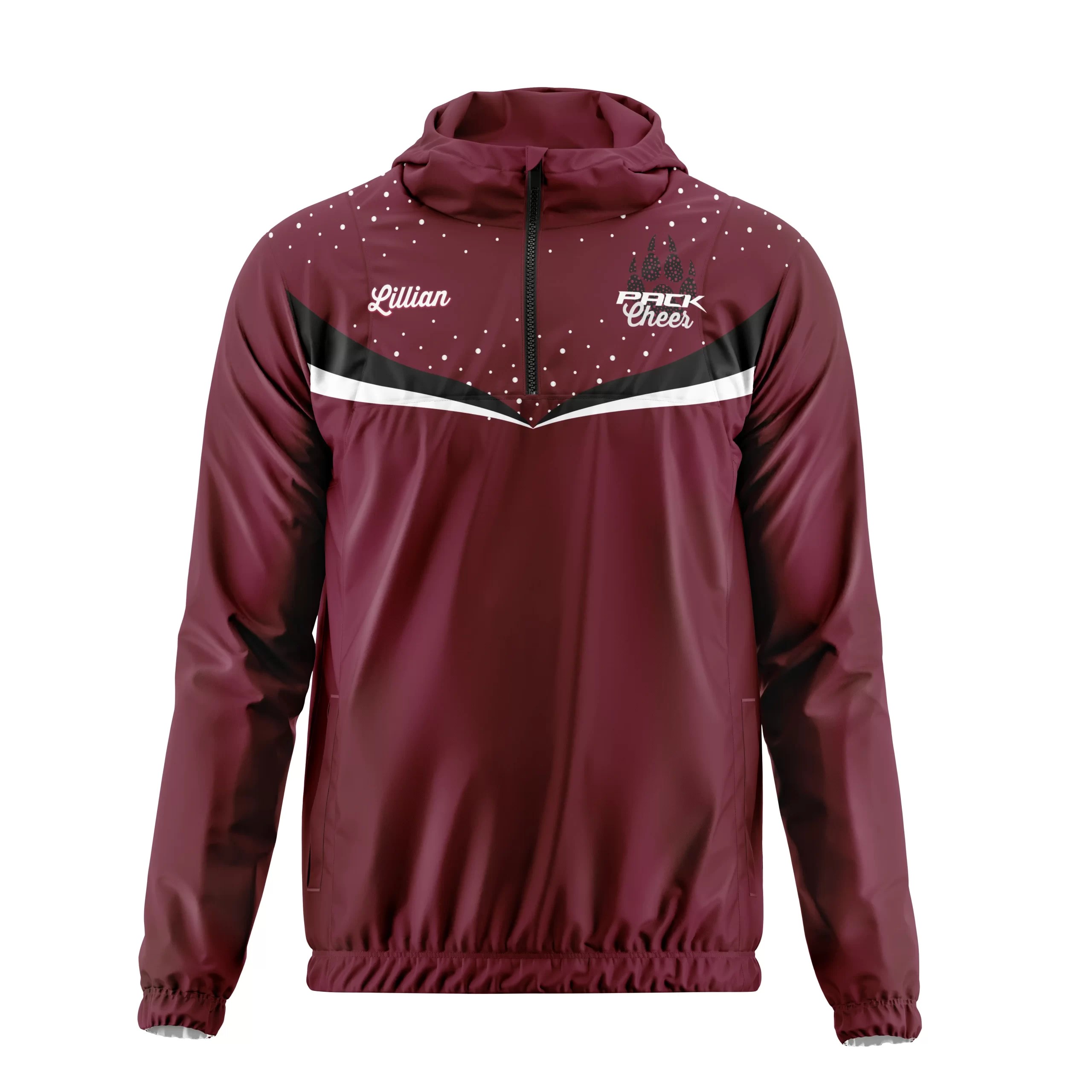 2025 Cheer Windbreaker – Customized – Cecil Wolfpack