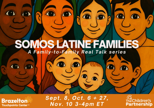 Event image with several cartoon images of people in varying shades of brown