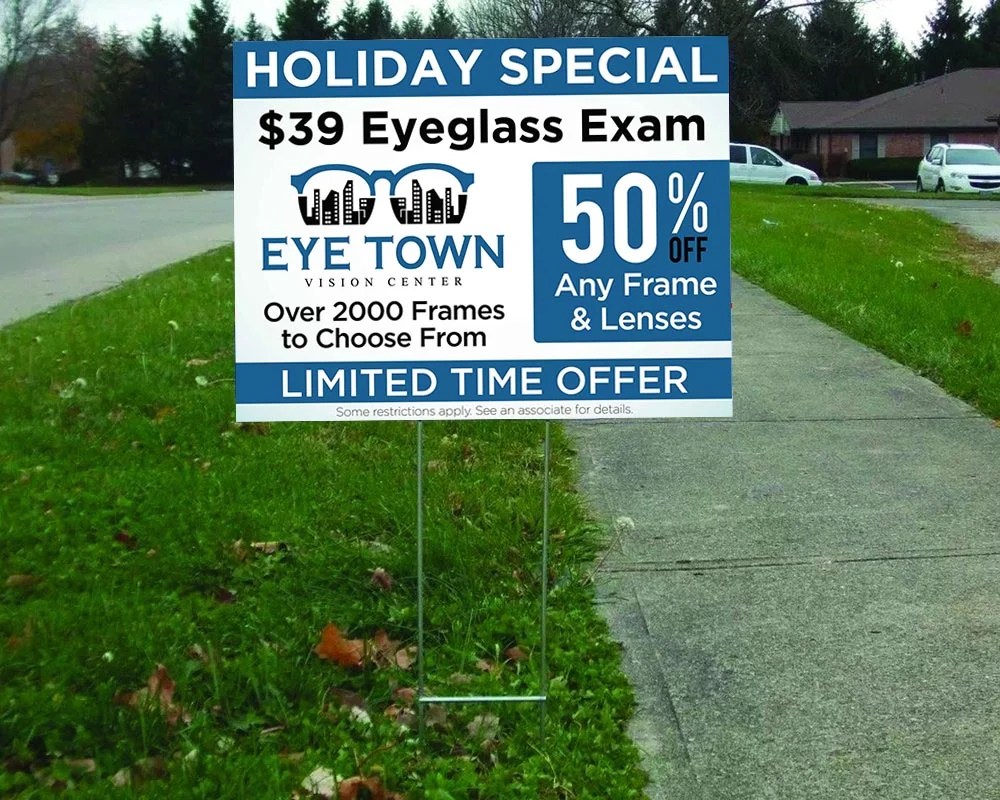 If you want a yard sign, then you can personalize it by yourself by using a yard sign . Yard Signs Cedar Prints Real Estate Signs Construction Signs