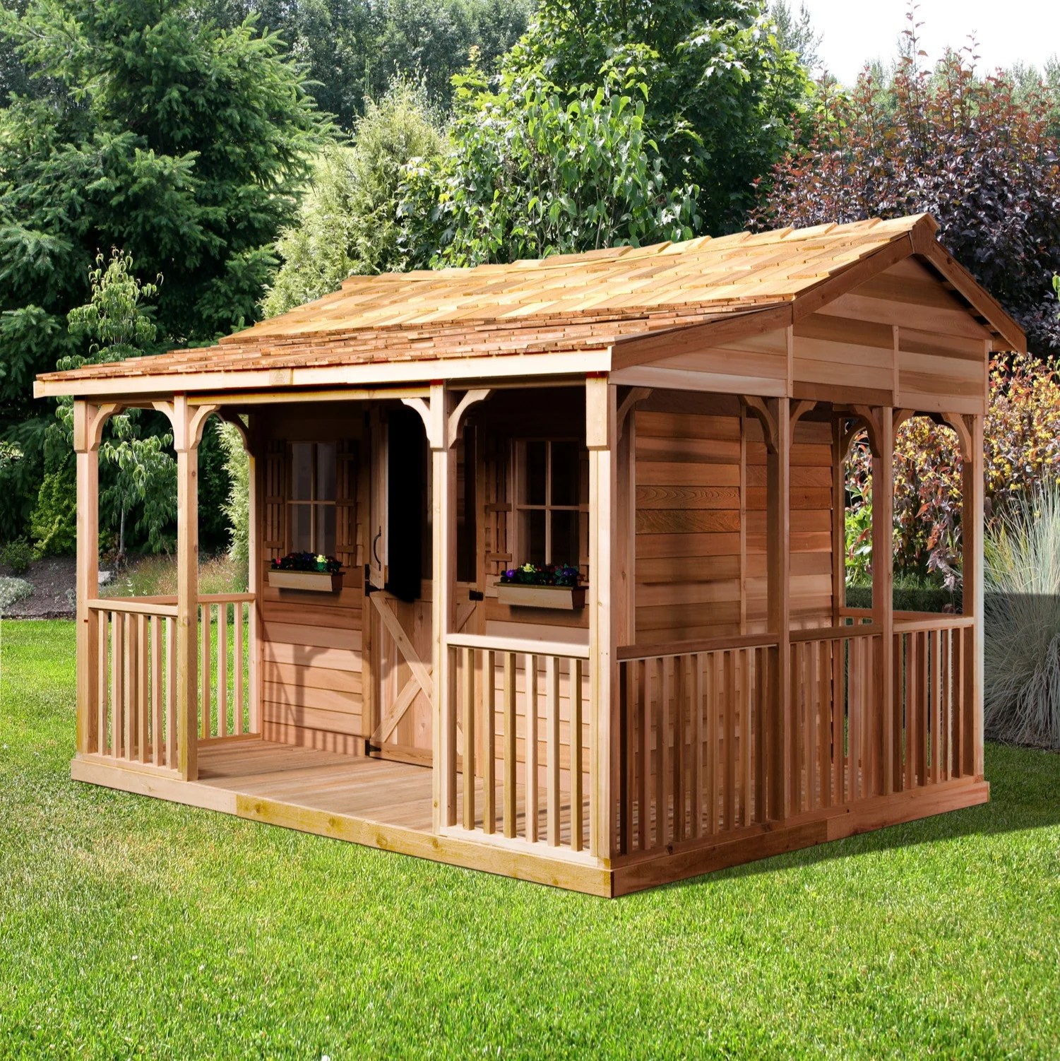 Garden Sheds Cedar Kits Storage Sheds Red Cedar Buildings