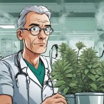 Generalist and specialist doctors contrasting each other in the field of medical cannabis