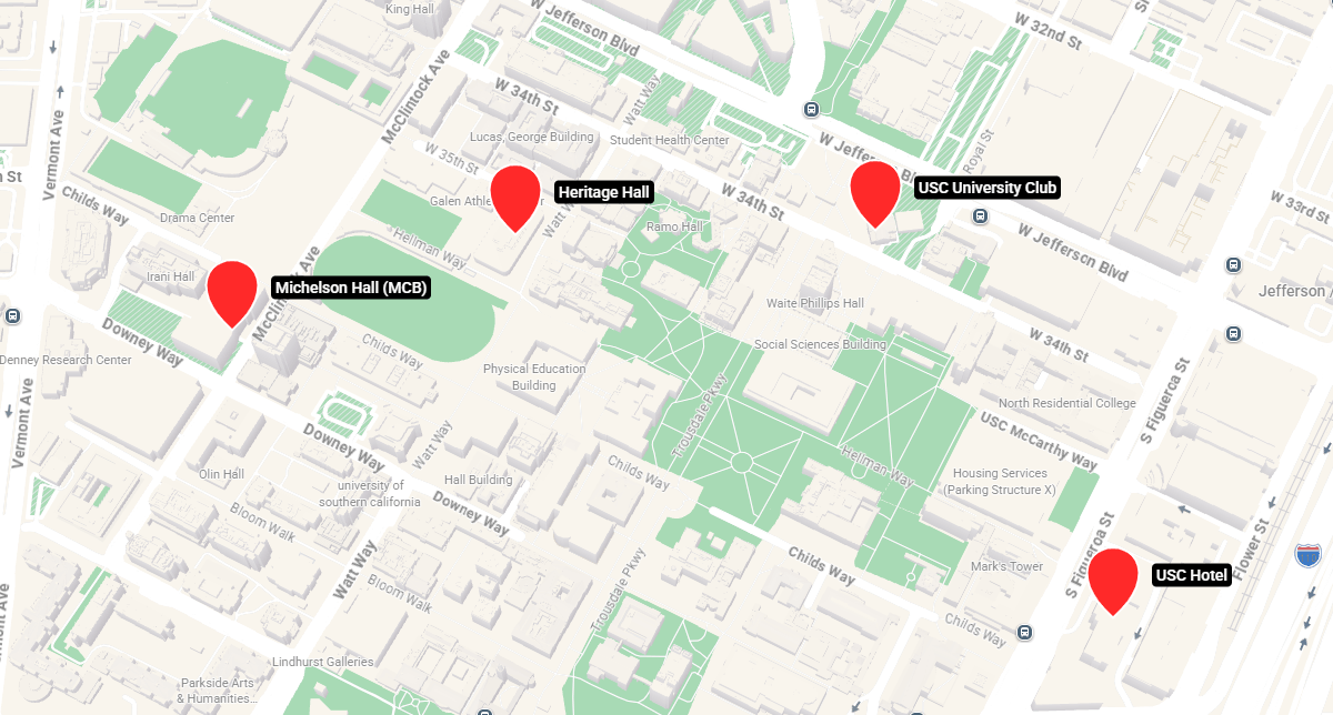 2026 ASCE NCEDHC Sonny Astani USC Viterbi NCEDHC 2026 Campus Map 