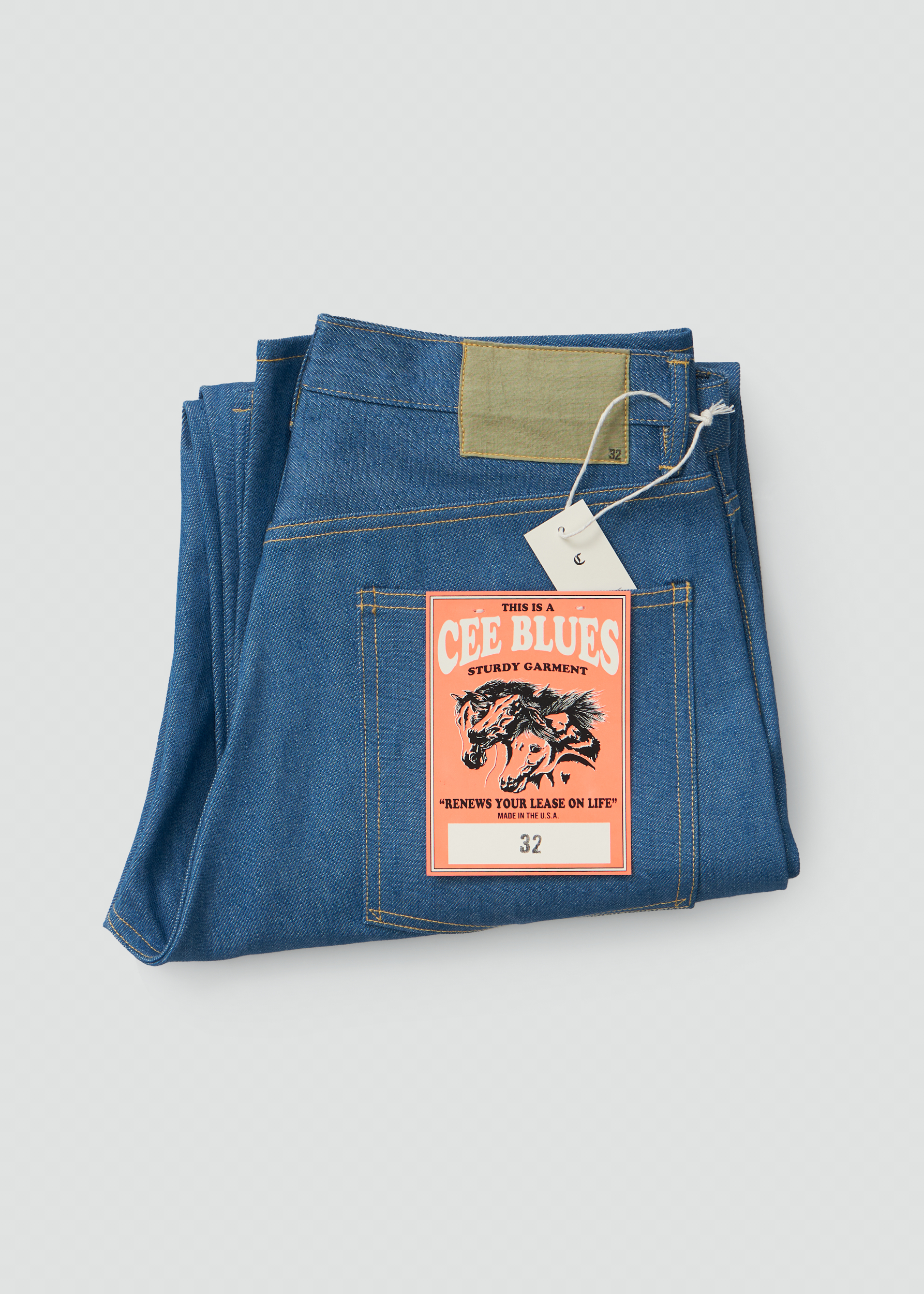 Cee Blues Honey Jean, 13 oz Light 