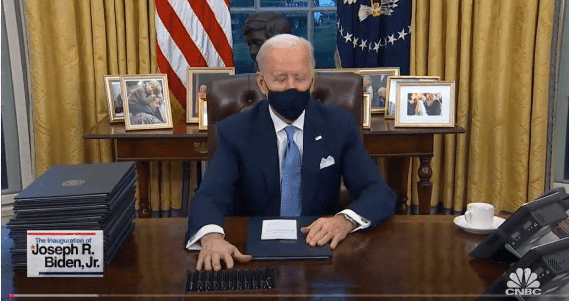 Madax waynaha Maraykanka Oo Saa Saaray Goaamo CusubJo Biden