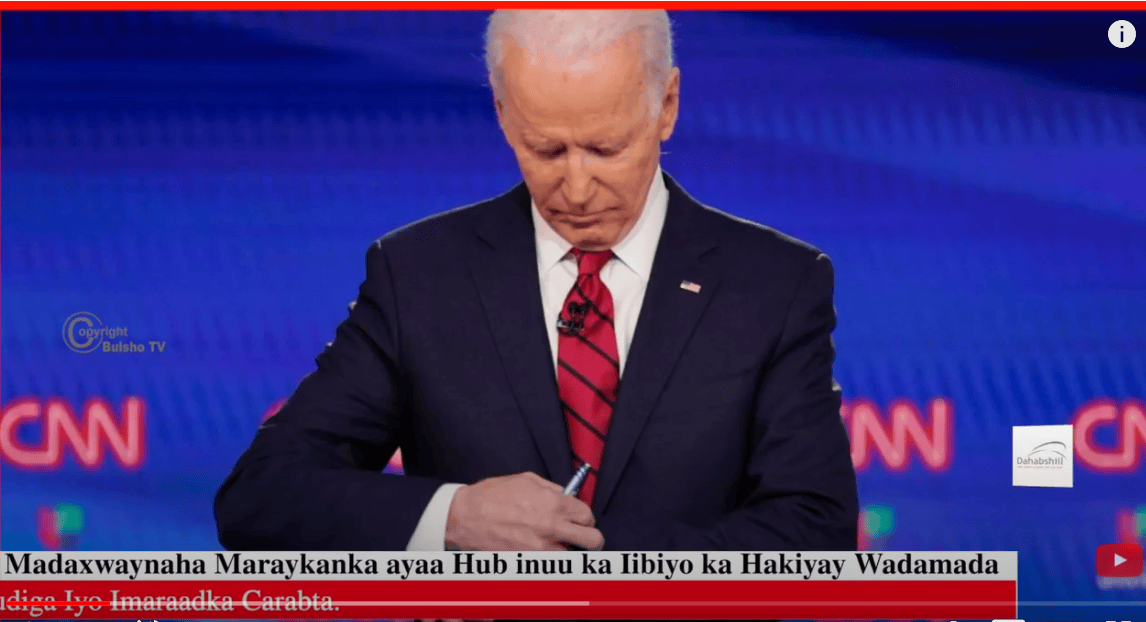 Madaxwaynaha Maraykanka ayaa Hub inuu ka Iibiyo ka Hakiyay Wadamada Sucuudiga Iyo Imaraadka Carabta