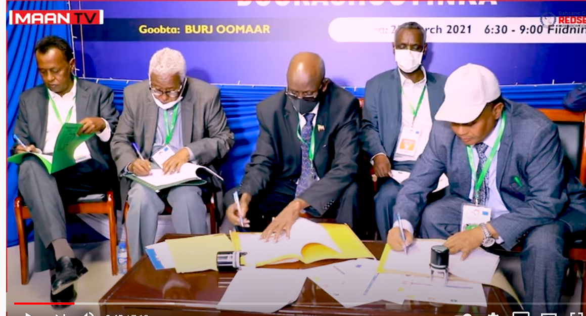 Komishanka Doorashooyinka Qaranka Iyo Sadexda Xisbi Qaran Ee Somaliland