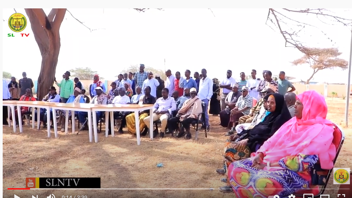 Daawo: Wasarada Horumarinta beeraha oo daah furtay mashruuca qodaalka dalaga beeraha