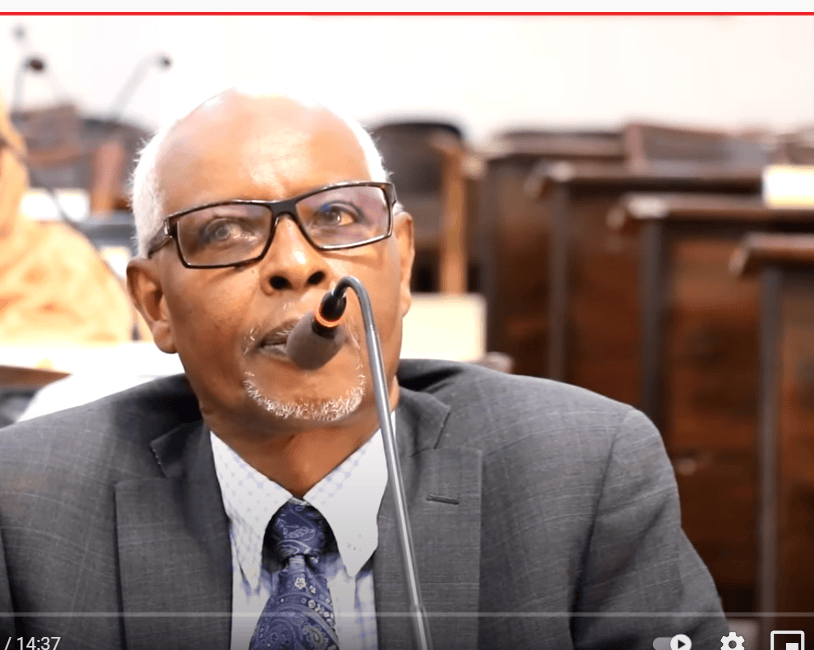 Xisbiyo hada la sameeyey ma gali karo doorashada madaxtinimada” Xildhibaan Ibraahim Rayte