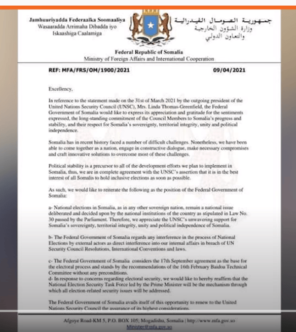 Somaliya oo beesha caalamka u jawaabtay