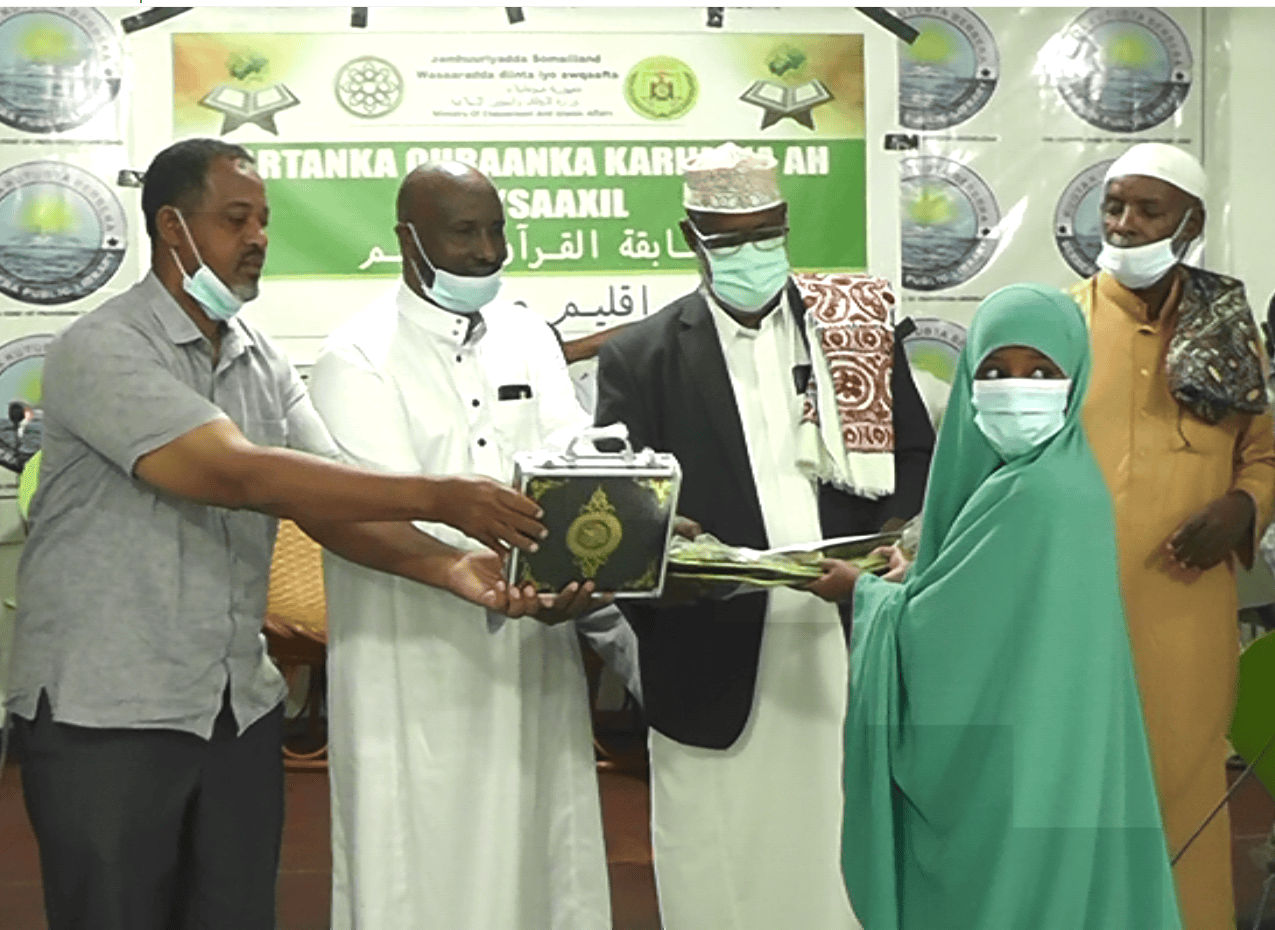 Daawo : Tartanka Xifidiga Quraanka Kariimka lagu soo gabogabeeyay berbera