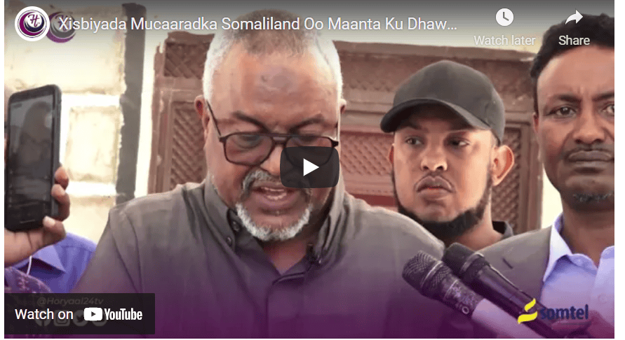 Xisbiyada Mucaaradka Somaliland Oo Maanta Ku Dhawaaqay Isbahaysi Cusub