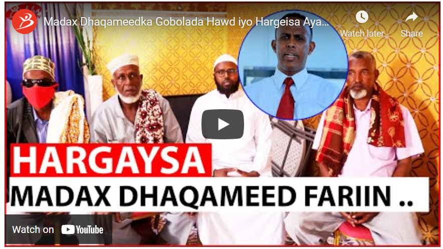 Madax Dhaqameedka Gobolada Hawd iyo Hargeisa Ayaa Xisbiyada iyo Madaxwaynaha Fariin u Diray