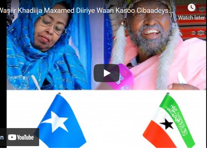 Boqor Axmed imaan oo u hambalyeeyay Wasiirada Khadiija