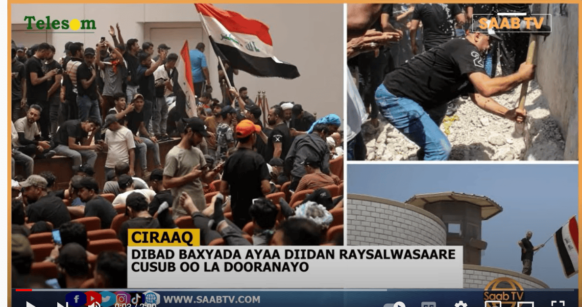 Dibad-baxayaal habeenkii labaad u hoyanaya Baarlamanka Ciraaq iyo casharka ku duugan
