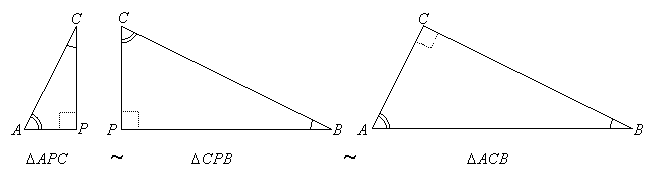 Similar Right Triangles Geometry Presentation - Premium City Design Gallery - High Resolution