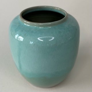 lichtgroen bolvaasje