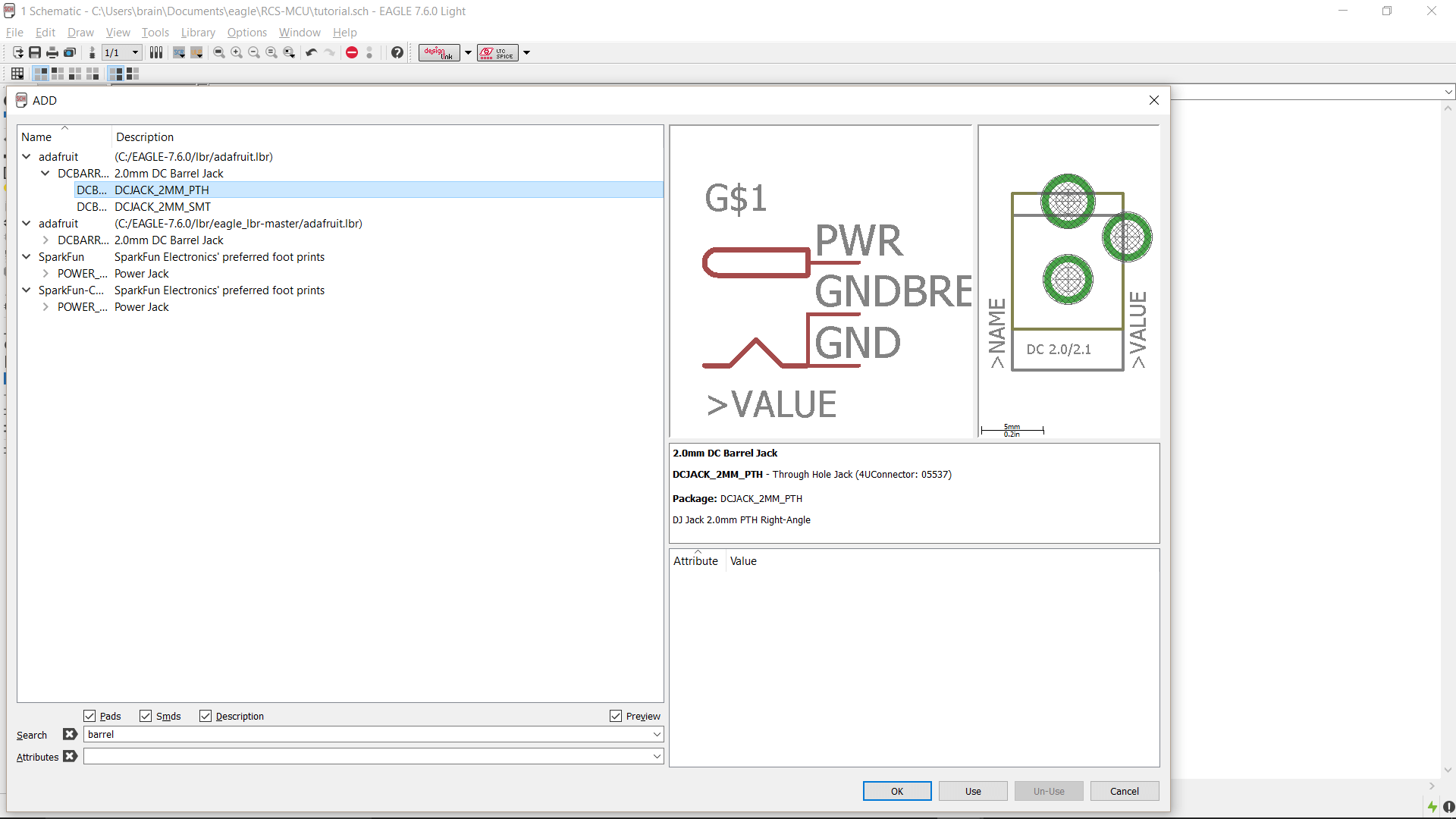 Example Schematic And Board Creation Ece3400 2017