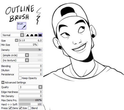 Made a few sai like brushes and ant to share them here! Convert Paint Tool Sai S Brush To Clip Studio S Brush Clip Studio Ask