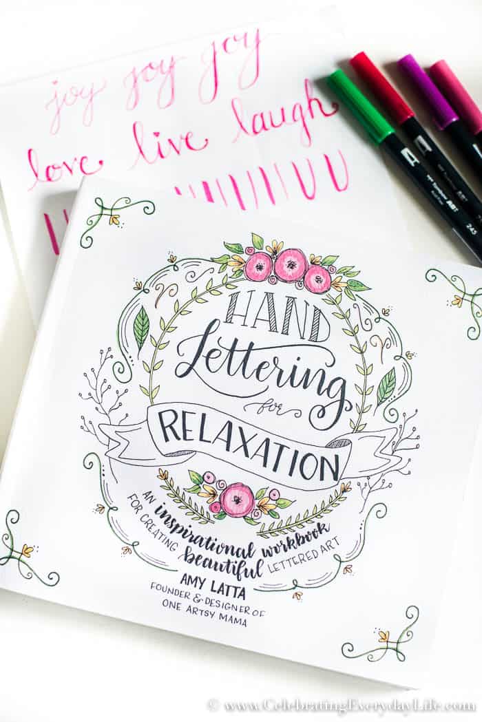 Hand Lettering for Relaxation Book Review