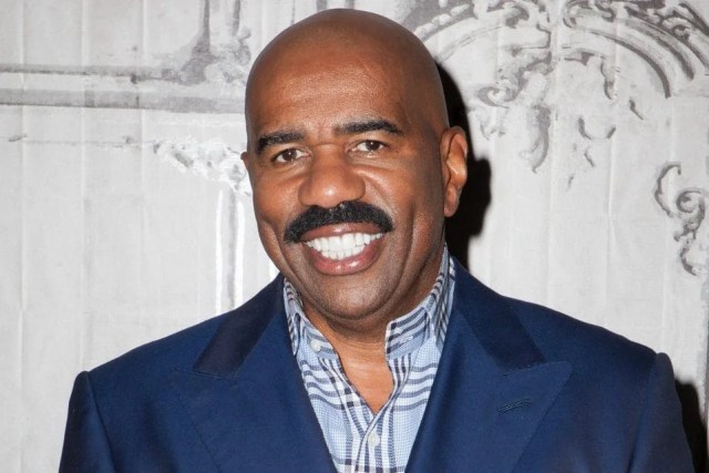 Steve Harvey Stuns In Peach Suit At Invest Fest 2025 Causing Major Frenzy