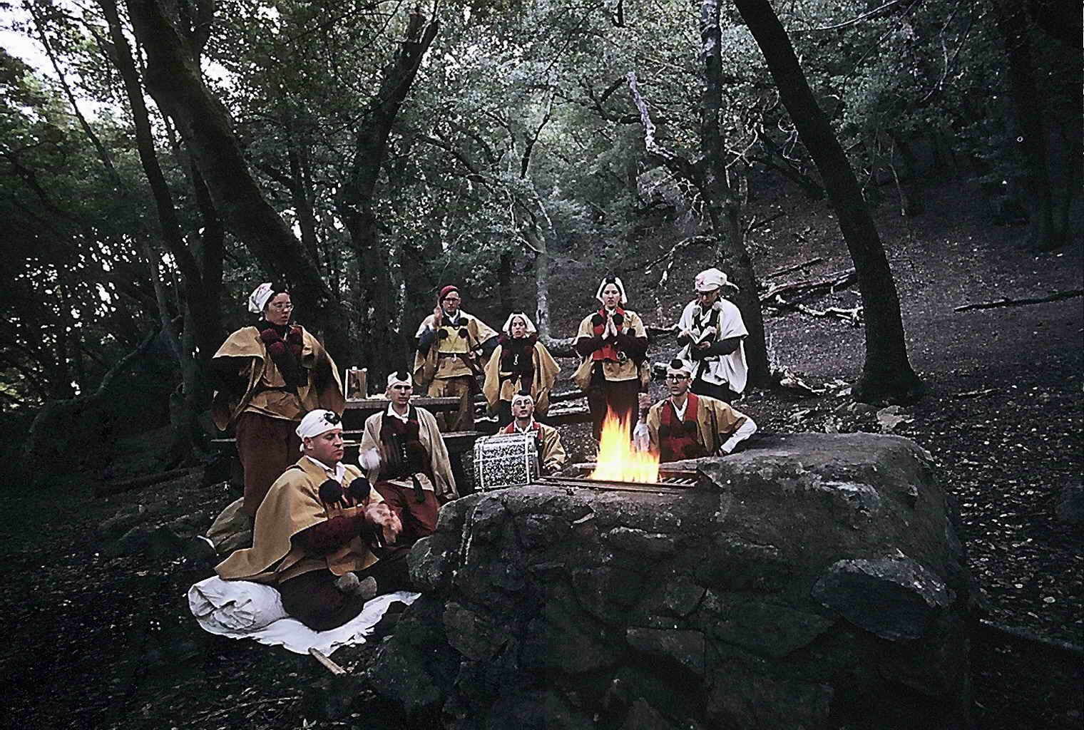 California Yamabushi practitioners in the 1970s