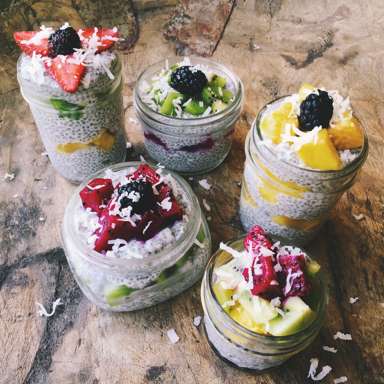 Chia Puddings - Foto: Celia Camacho