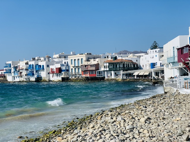 Mykonos shoreline