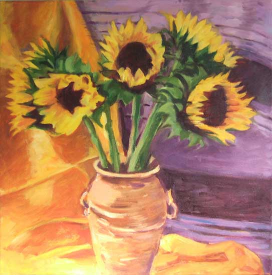 SOLD Sunflowers