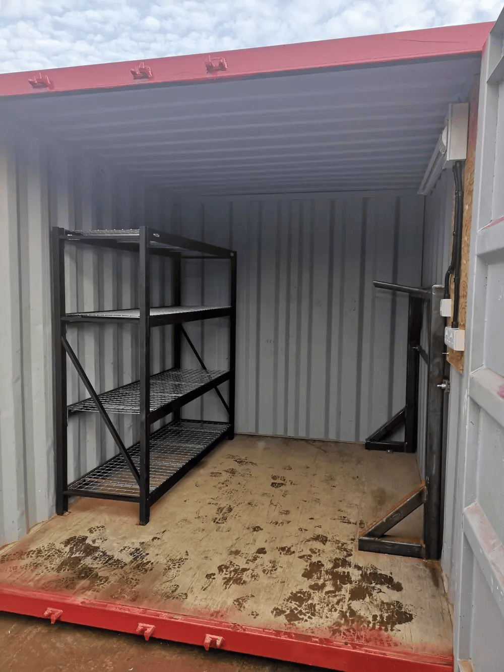 10 ft x 8 ft Rigging Loft / Tackle Store / Steel Storage Container Bespoke