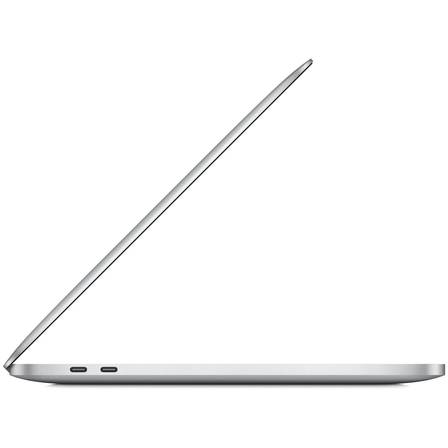 Apple MacBook Pro 13-inch (2020) – Apple M1 Chip / 8GB RAM / 256GB SSD / 8-core GPU / macOS Big Sur / English Keyboard / Silver / Middle East Version – [MYDA2ZS/A]