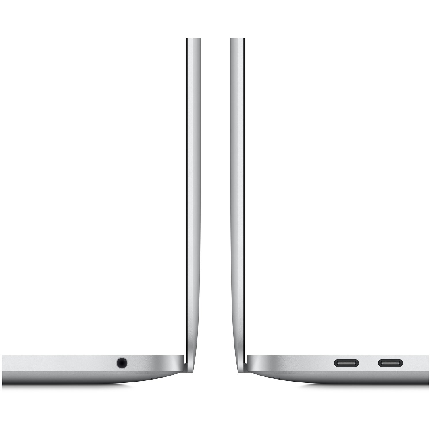 Apple MacBook Pro 13-inch (2020) – Apple M1 Chip / 8GB RAM / 256GB SSD / 8-core GPU / macOS Big Sur / English Keyboard / Silver / Middle East Version – [MYDA2ZS/A]