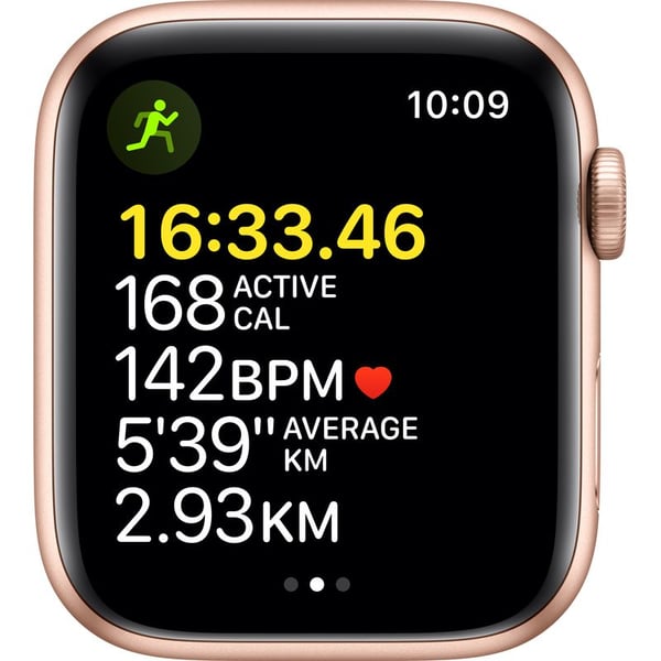 Apple Watch SE GPS 40mm Gold Aluminium Case Starlight Sport Band – Regular