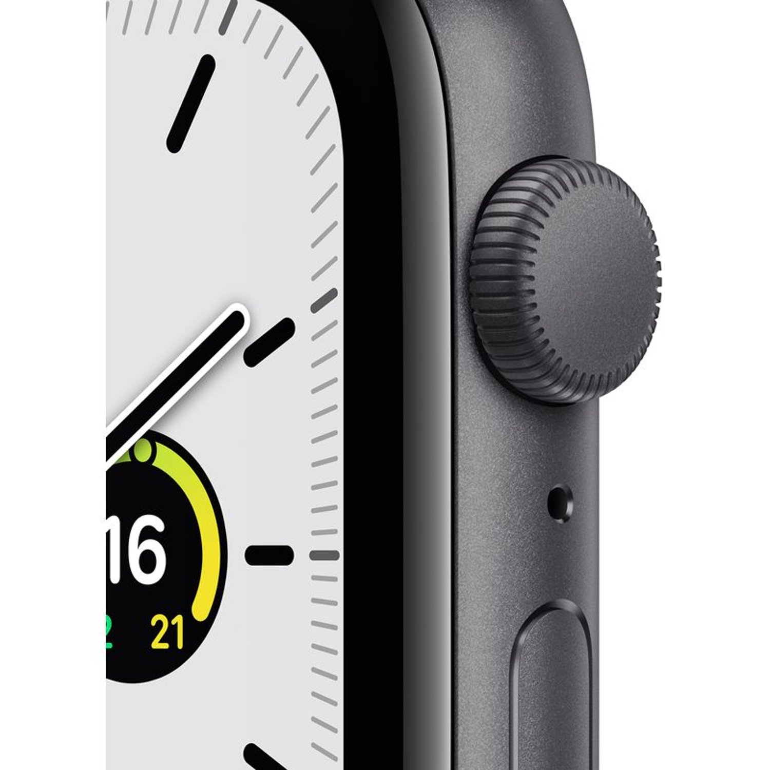 Apple Watch SE GPS 40mm Space Grey Aluminium Case Midnight Sport Band – Regular