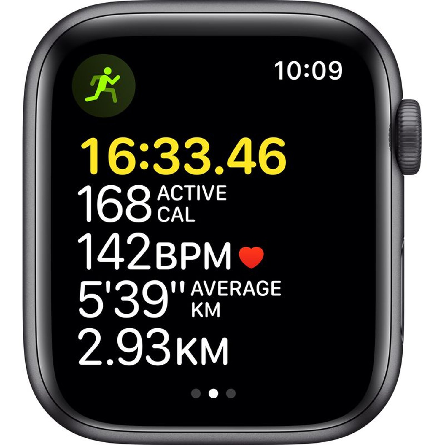 Apple Watch SE GPS 40mm Space Grey Aluminium Case Midnight Sport Band – Regular