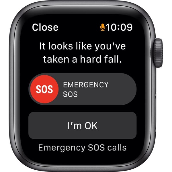 Apple Watch SE GPS 40mm Space Grey Aluminium Case Midnight Sport Band – Regular