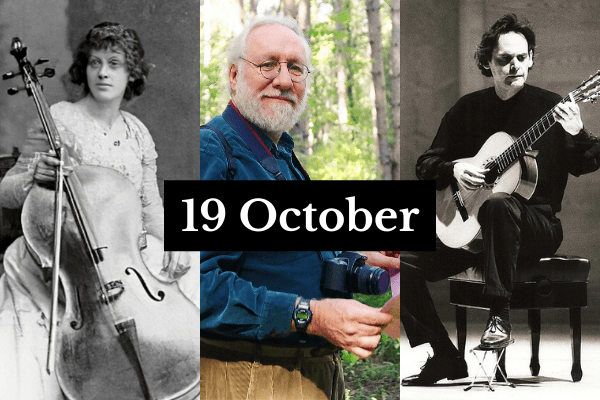 The Cello Museum – Cello Birthdays - 19 October