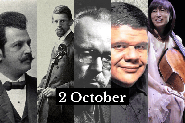 The Cello Museum – Cello Birthdays - 2 October