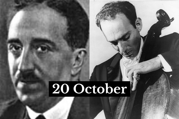 The Cello Museum – Cello Birthdays - 20 October