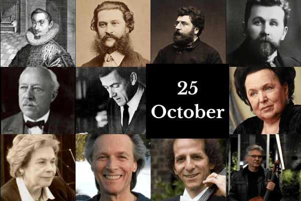 The Cello Museum – Cello Birthdays - 25 October