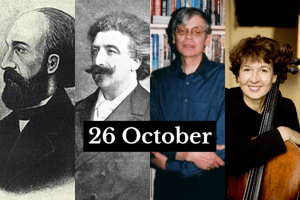 The Cello Museum – Cello Birthdays - 26 October