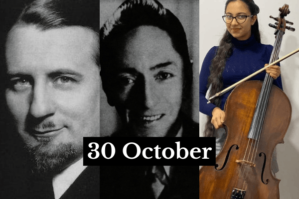 The Cello Museum – Cello Birthdays - 30 October