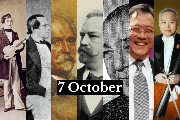 The Cello Museum – Cello Birthdays - 7 October
