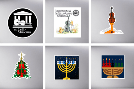 Cello Museum Stickers