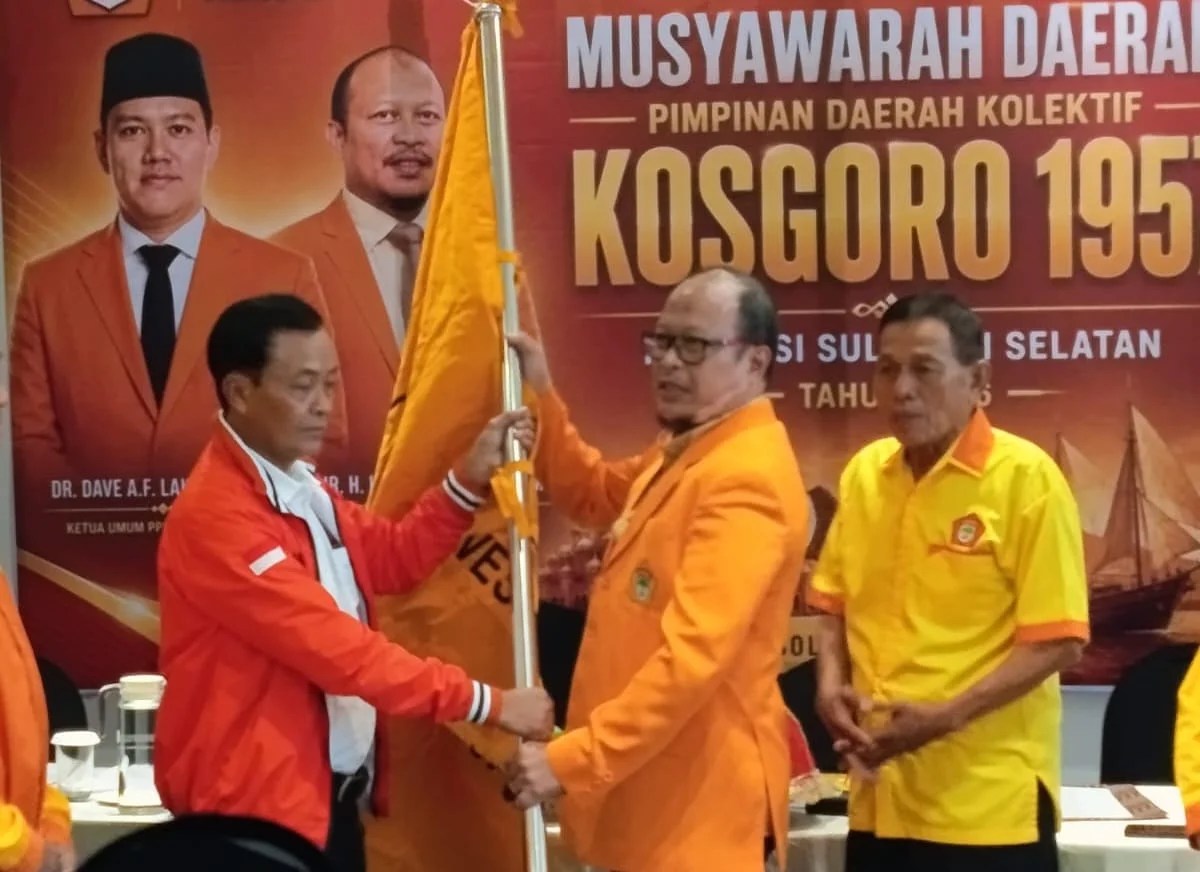 Terpilih Aklamasi, Haris Yasin Limpo Pimpin Kosgoro Sulsel untuk Periode Kedua